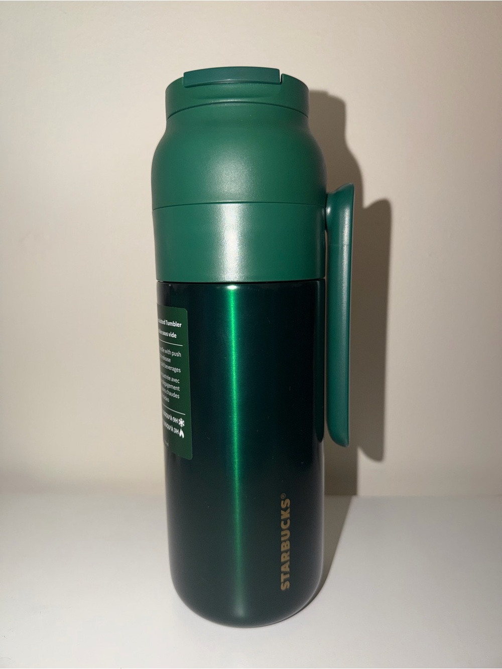 Starbucks Vacuum Insulated Tumbler with Pop Out Handle